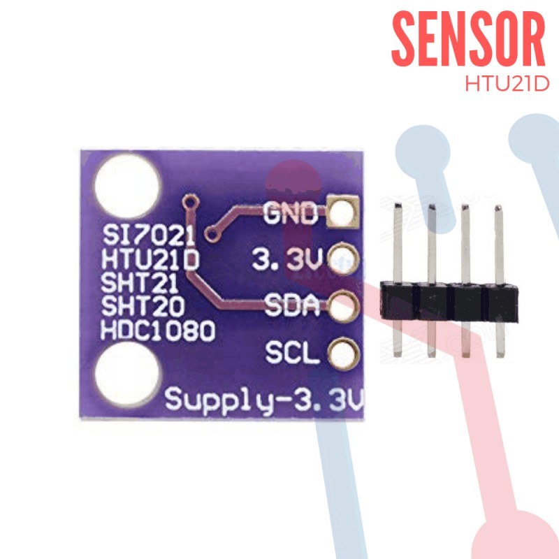 Sensor De Humedad Y Temperatura HTU21D