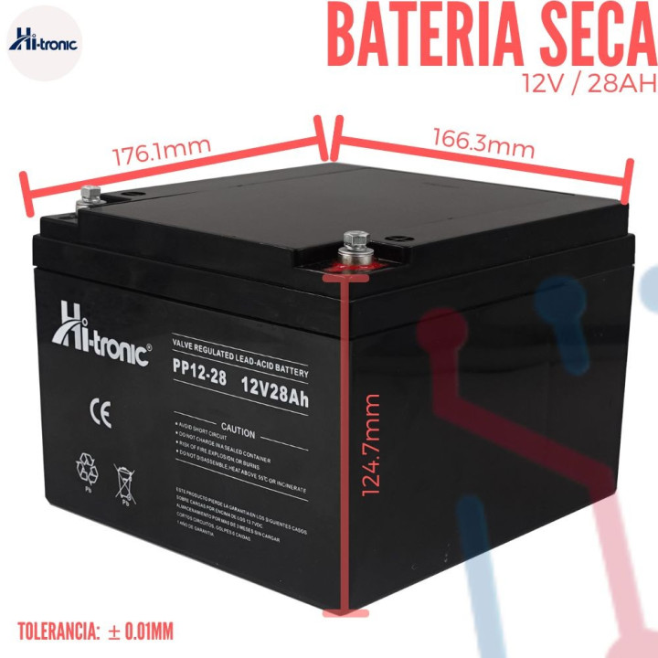 Batería Recargable Sellada 12V 26Ah