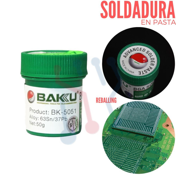 Soldadura en Pasta 35g (Mechanic)