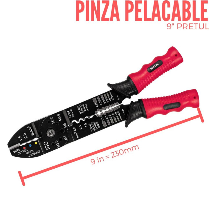 Pinza Pelacable 9" Pretul