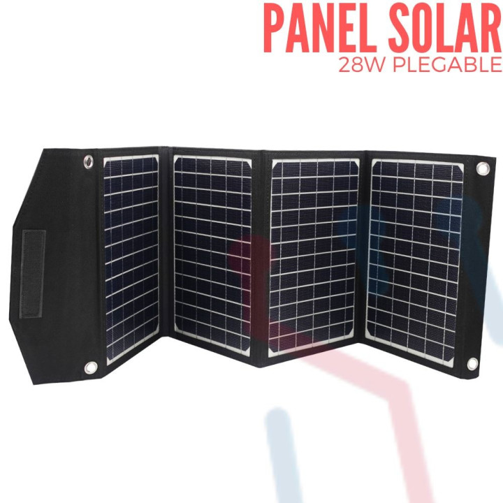 Panel Solar Plegable 28W