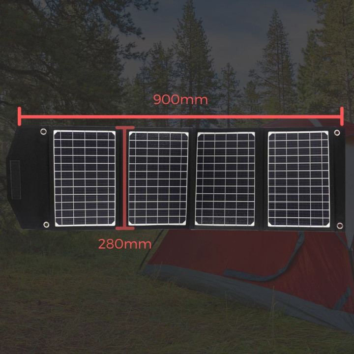 Panel Solar Plegable 28W