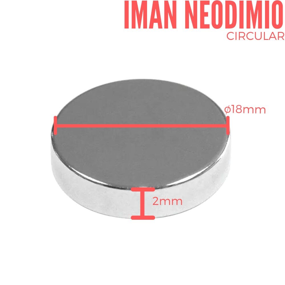 MAG-MATE Imán Circular , Neodimio , 3/16 pulg. - Imanes con