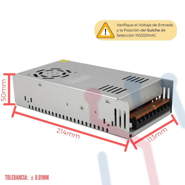 Fuente Suicheada 24V 20A 480W