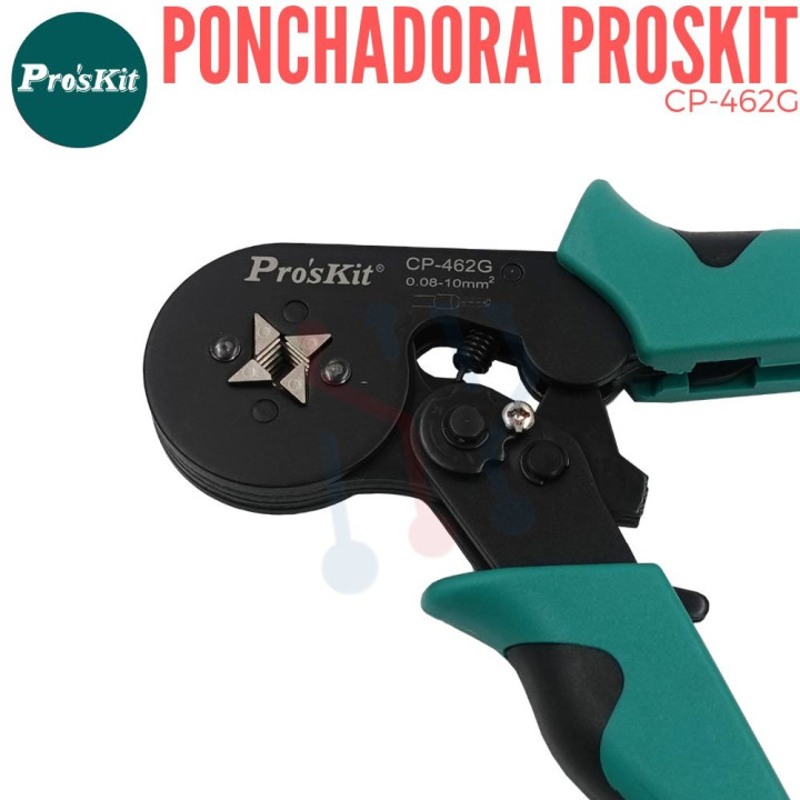 Ponchadora Terminal Pin Hueco ProsKit (CP-460G)