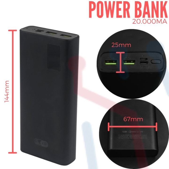 Power Bank 20000mAh