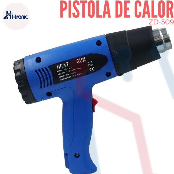 Pistola de Aire Caliente 1800W (ZD-509)