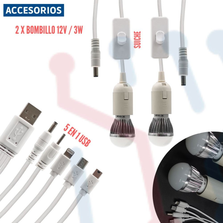 Kit de energía solar 10W