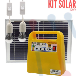 Kit de energía solar 10W