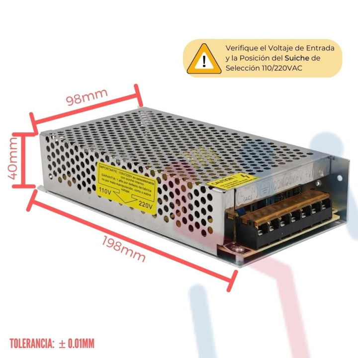 Fuente Suicheada 12V 16.7A 2000W