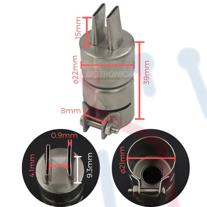 Boquilla Estación SOP 4x9mm
