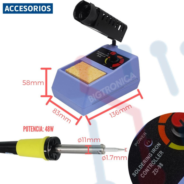 Estación de Soldadura 48W (ZD-98)