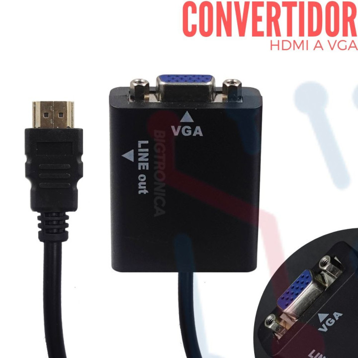 Convertidor HDMI a VGA