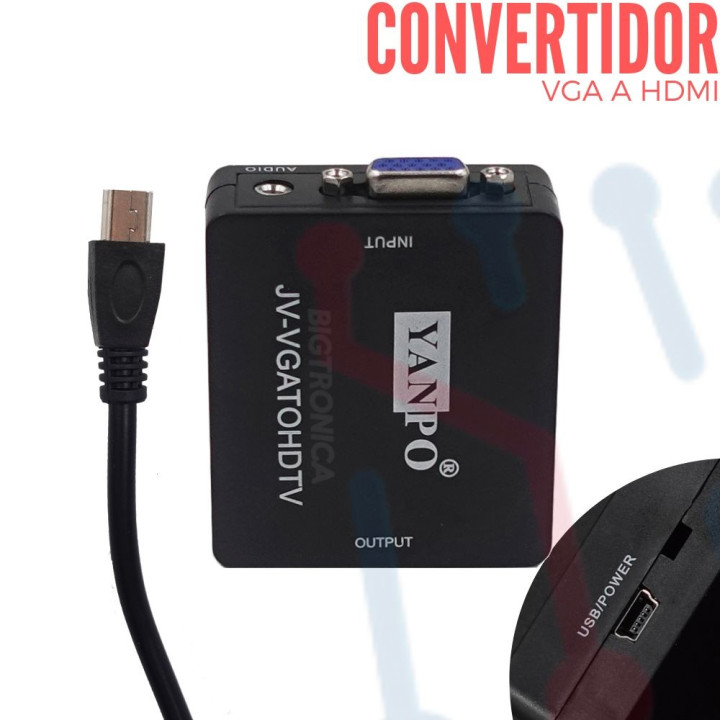 Convertidor  VGA a HDMI