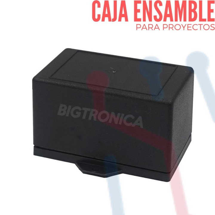 Caja de ensamble Negra  100x60x50mm