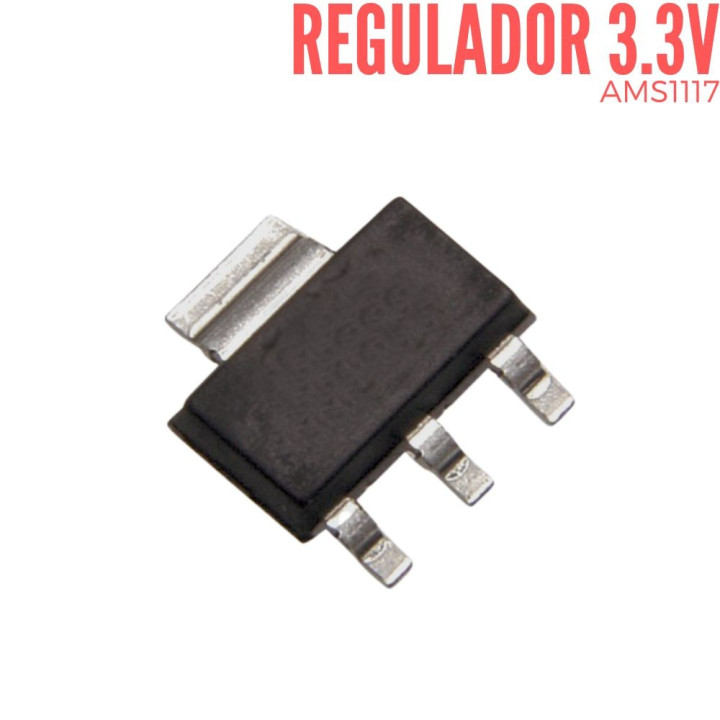 Regulador de Voltaje  3.3V (AMS1117)