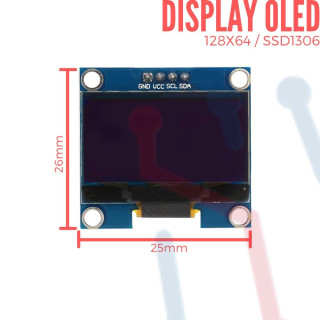 Pantalla Oled 0.96" (SSD1306)