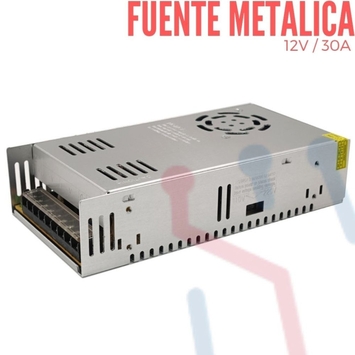 Fuente Suicheada 12V 30A 360W