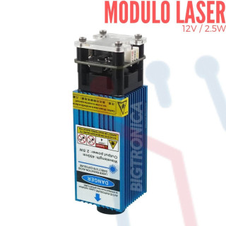 Láser para Grabado 12V  2.5W