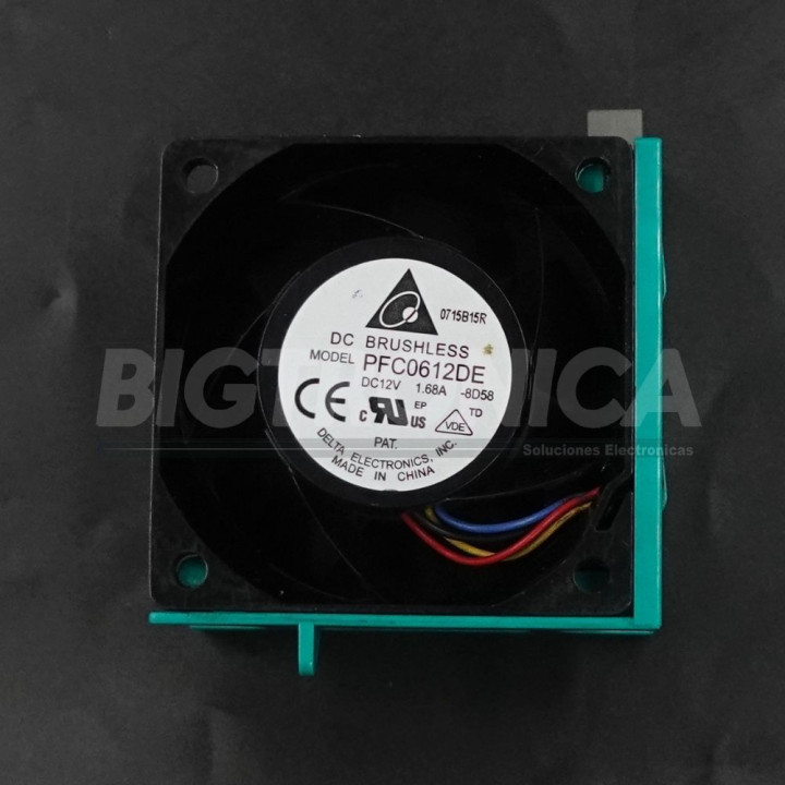 Ventilador Turbo 12V  60x60x40mm