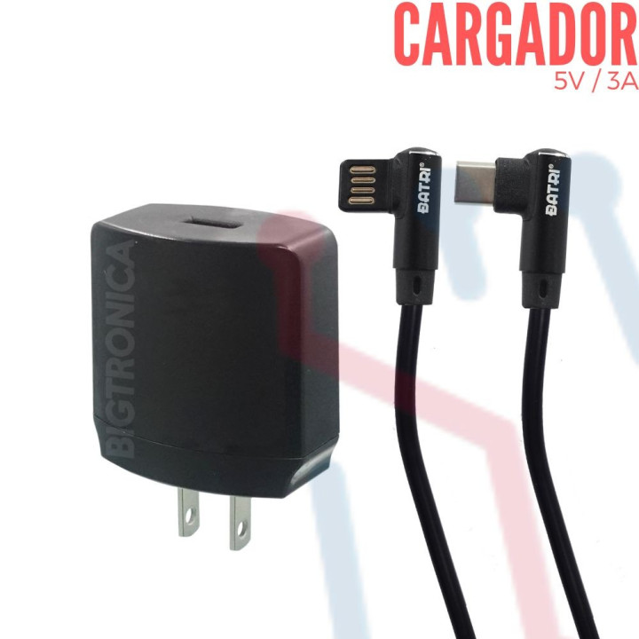 Cargador USB Tipo C