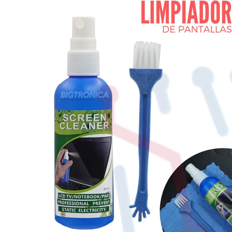 Limpiador de Pantalla Liquid Screen Cleaner SABO 240 ML - JON JIM, SA