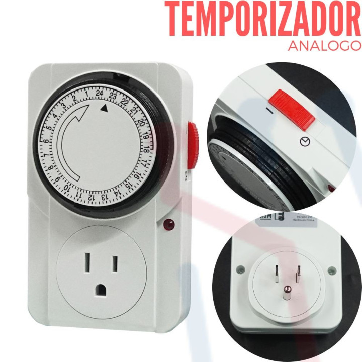 Temporizador Análogo 110VAC 15A