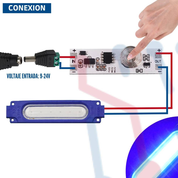 Suiche Táctil Resorte