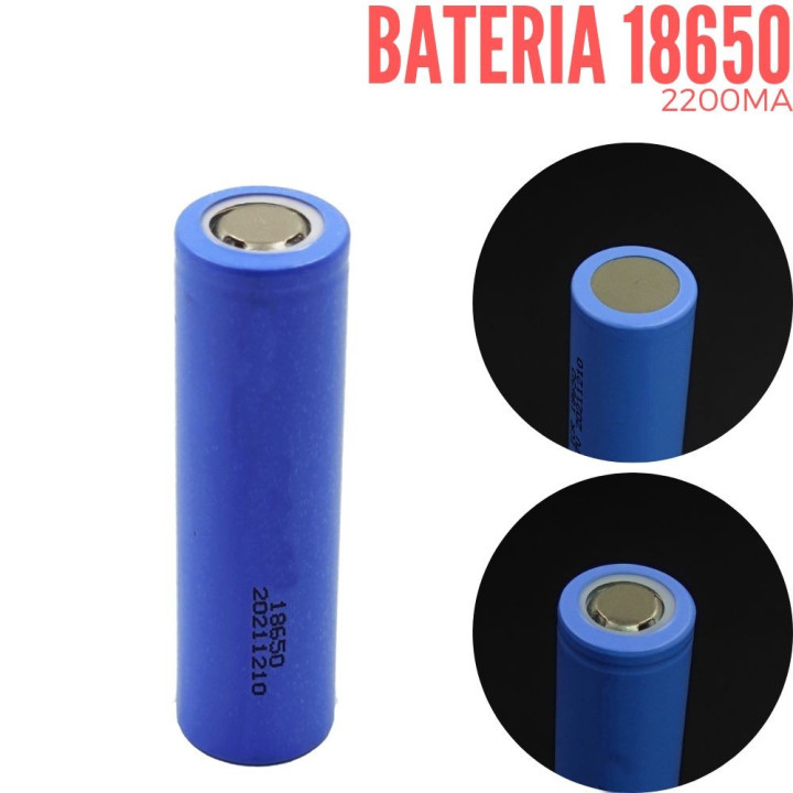 Batería Litio-ion 18650 2600mAh Industrial 3C