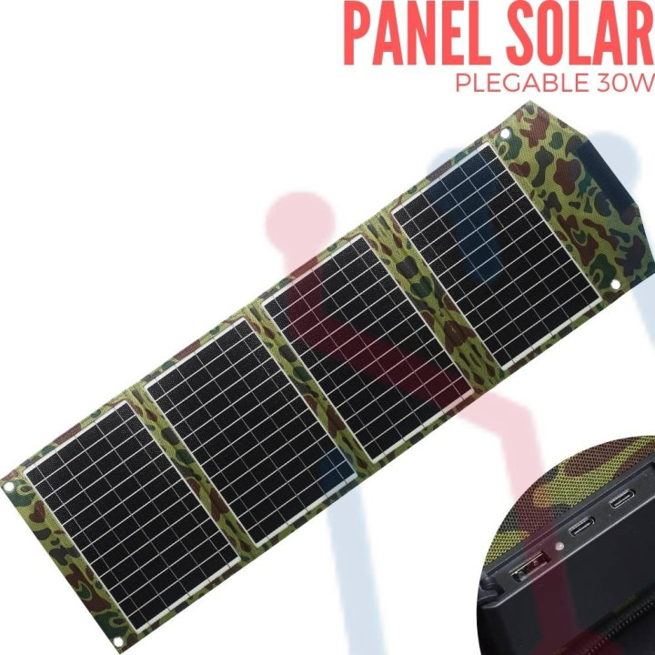 Panel Solar Plegable 28W