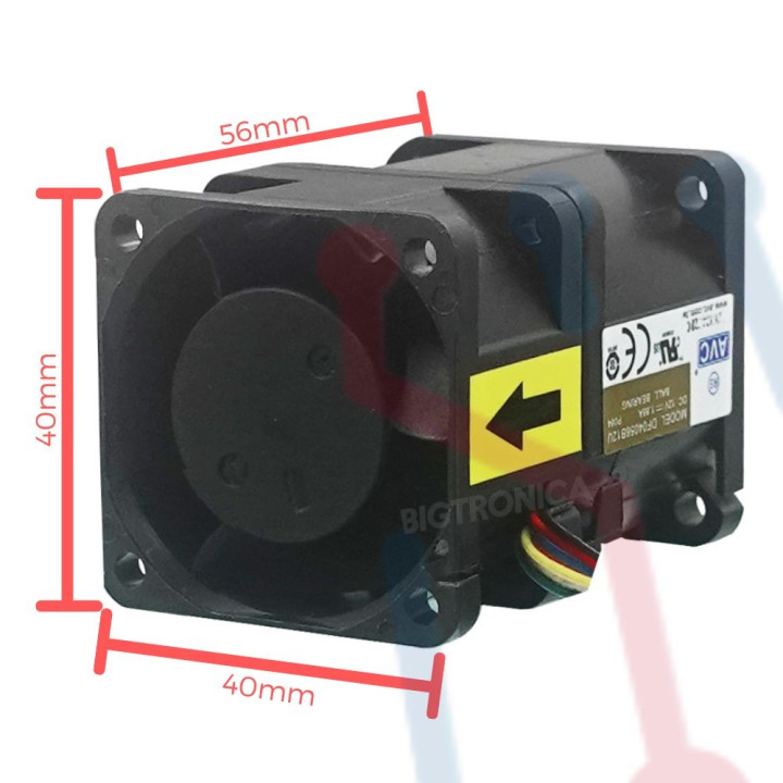 Ventilador 12V  40x40x33mm