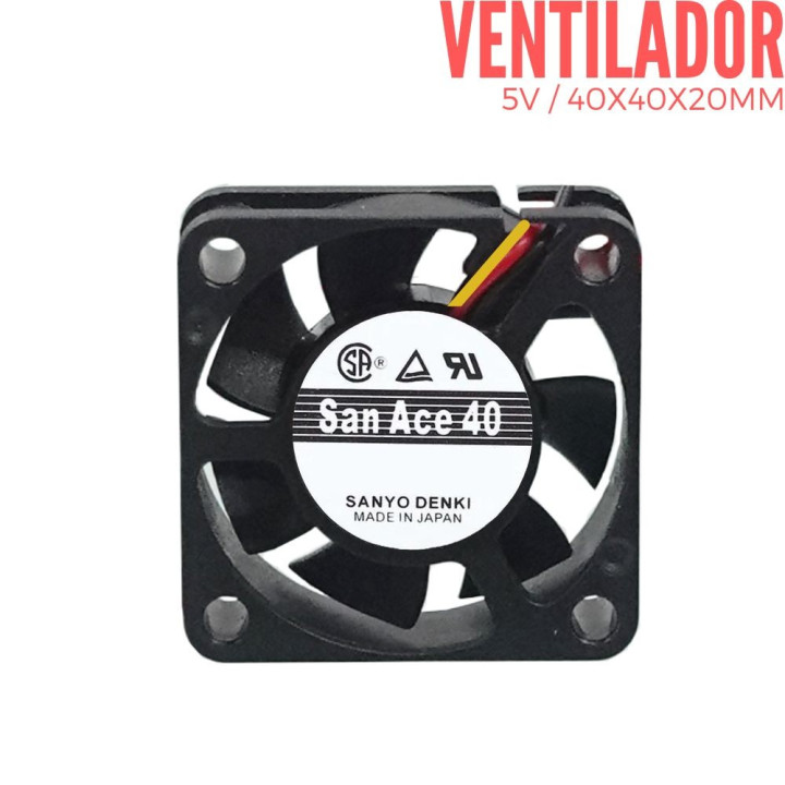 Ventilador 5V PWM  40x40x20mm