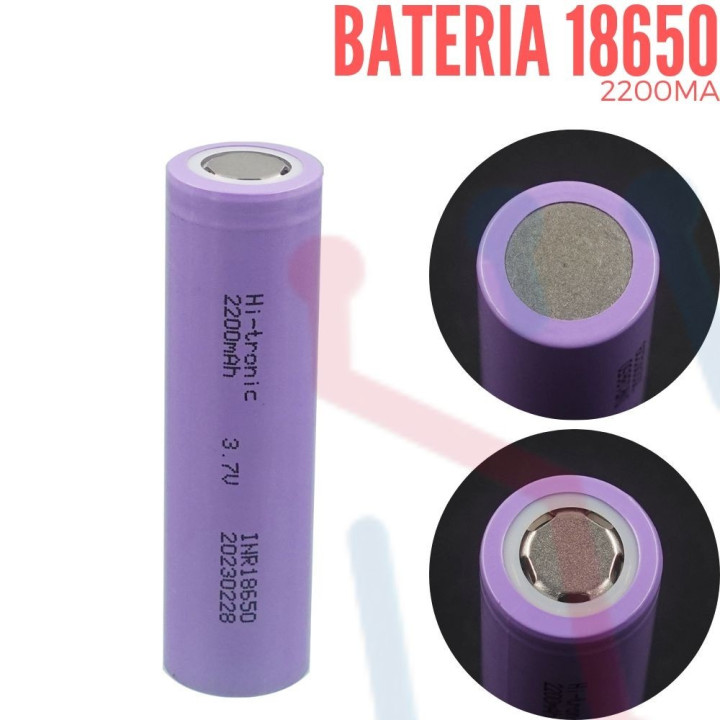 Bateria Litio-Ion  18650  2200mAh Industrial
