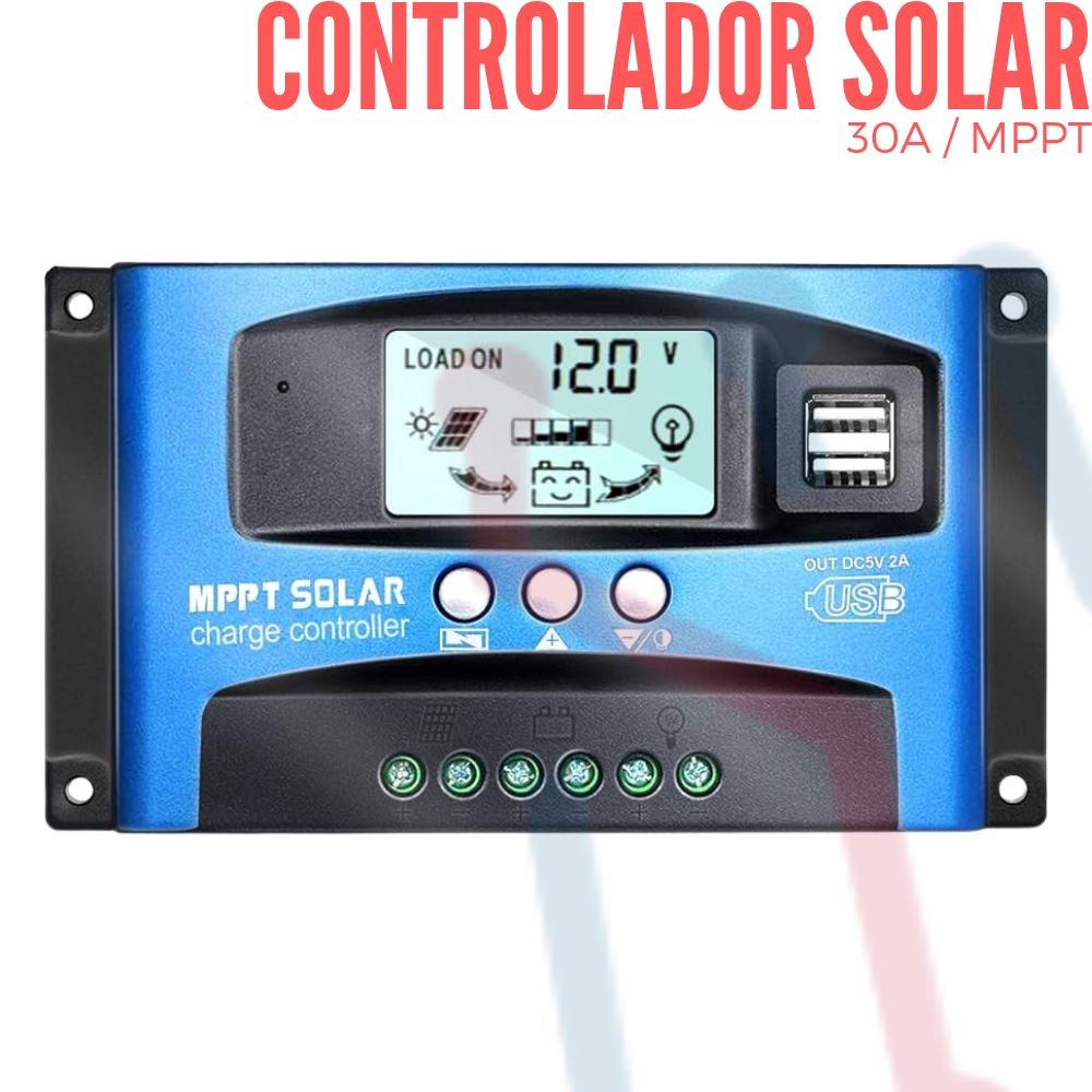 CONTROLADOR DE CARGA SOLAR MPPT 30A - ASC Electrónica · Magom