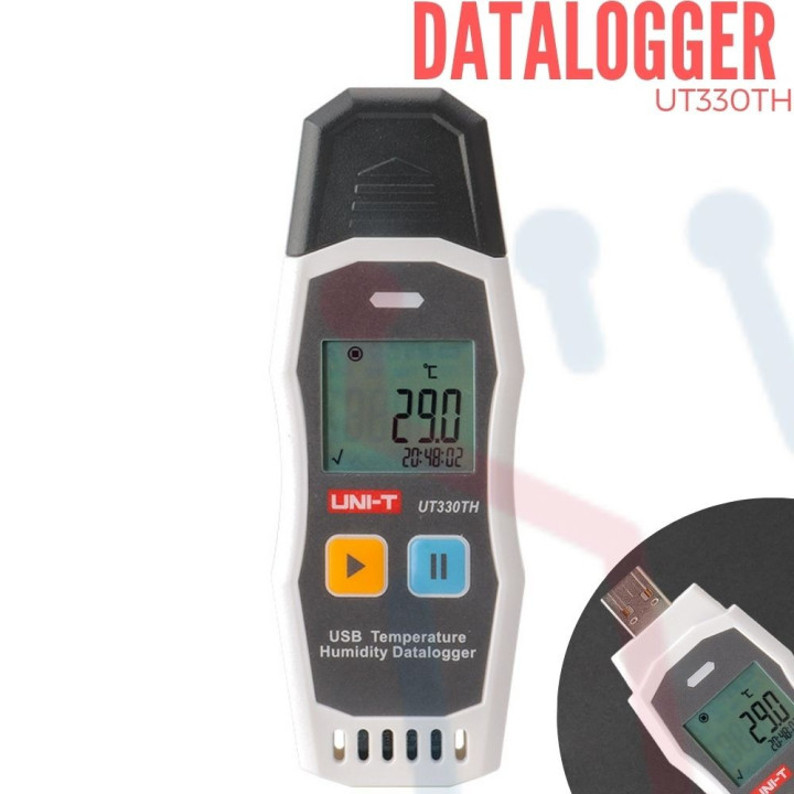 Datalogger Temperatura y Humedad UT330THC