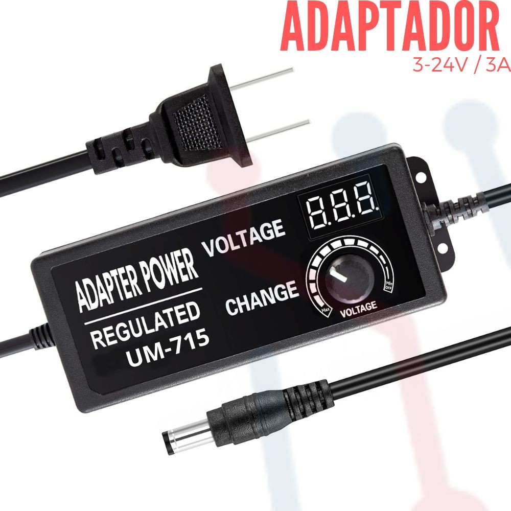 FUENTE DE PODER ADAPTADOR CARGADOR 24V 3A