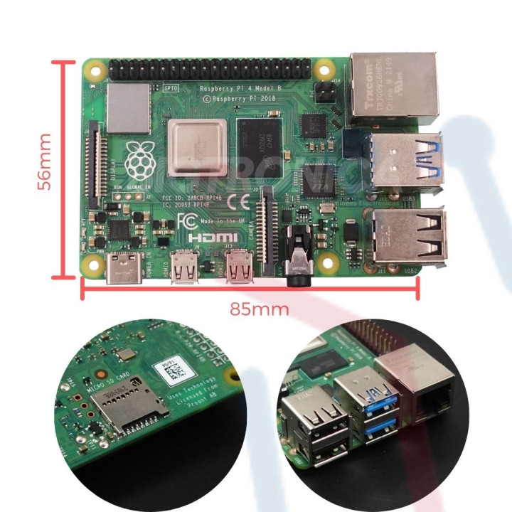 Raspberry PI 4B  1GB