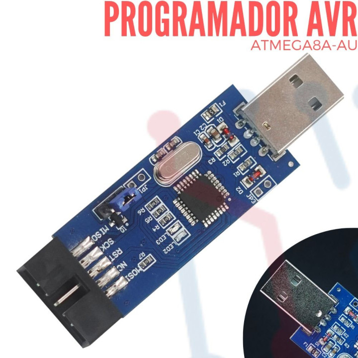 Programador AVR  ATMEGA8A