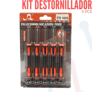 Kit Destornilladores  5 Piezas
