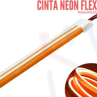 Cinta Neón Flex Naranja X Metro