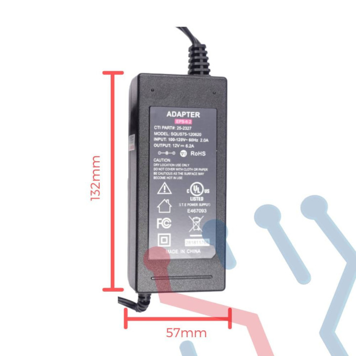 Adaptador de Voltaje 12V 3.3A