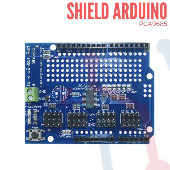 Shield Servomotor PCA9685