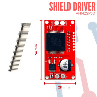 Driver 1 Motor DC 30A VNH2SP30