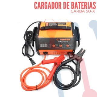 Cargador para Baterias de  6 y 12V  Automatico  con Arrancador