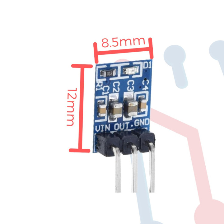 Tarjeta Regulador 3.3V (AMS1117)