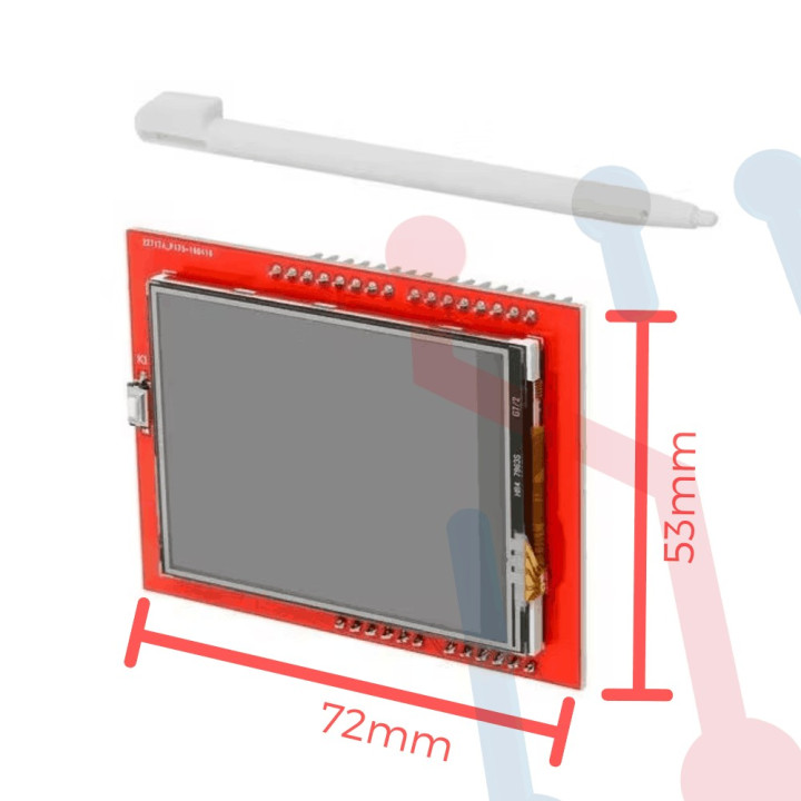 Display TFT 2.4' Touch Shield