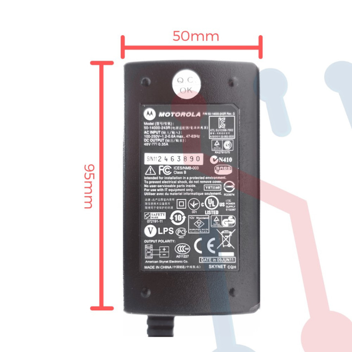 Ventilador Turbina 48V 120X120X32MM