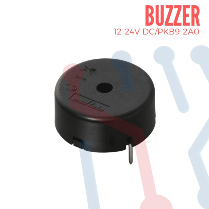 Buzzer 12 -24VDC / PKB9-2AO