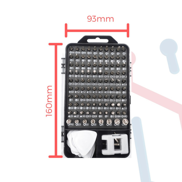 kit de Destornilladores 124 en 1