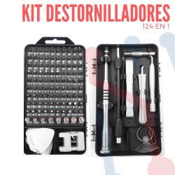 kit de Destornilladores 124 en 1